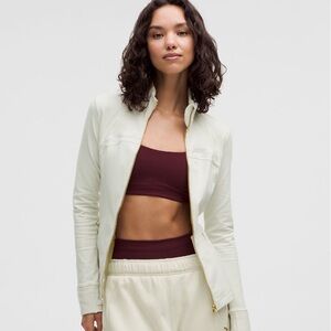Lululemon Athletica Cream Define Luon Jacket